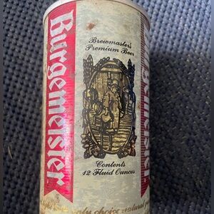 Burgemeister antique beer can